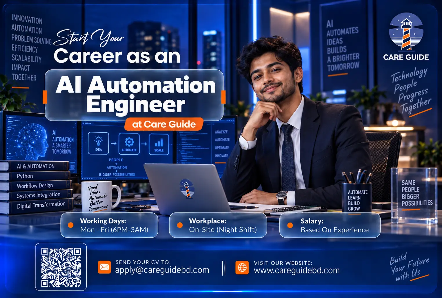 Start your career as an AI Automation Engineer at Care Guide
