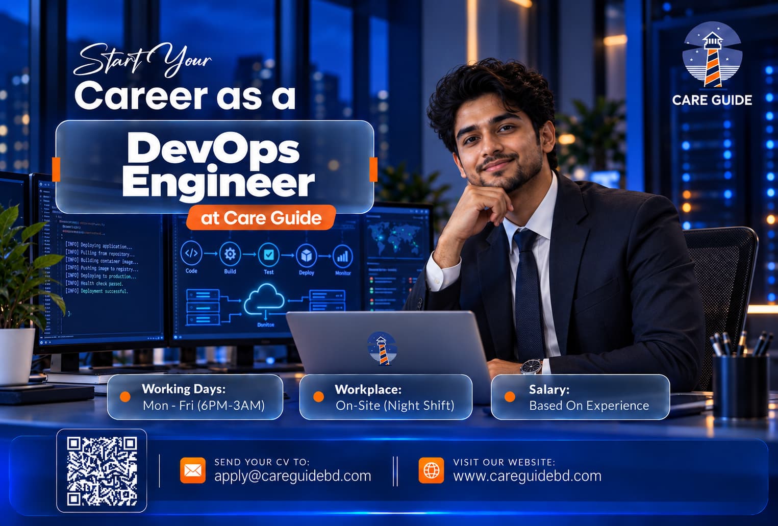 Start your career as a DevOps Engineer at Care Guide