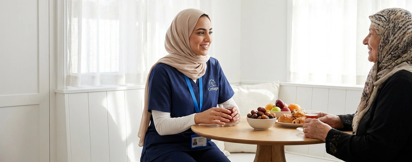 Healthcare professional providing attentive medical support.