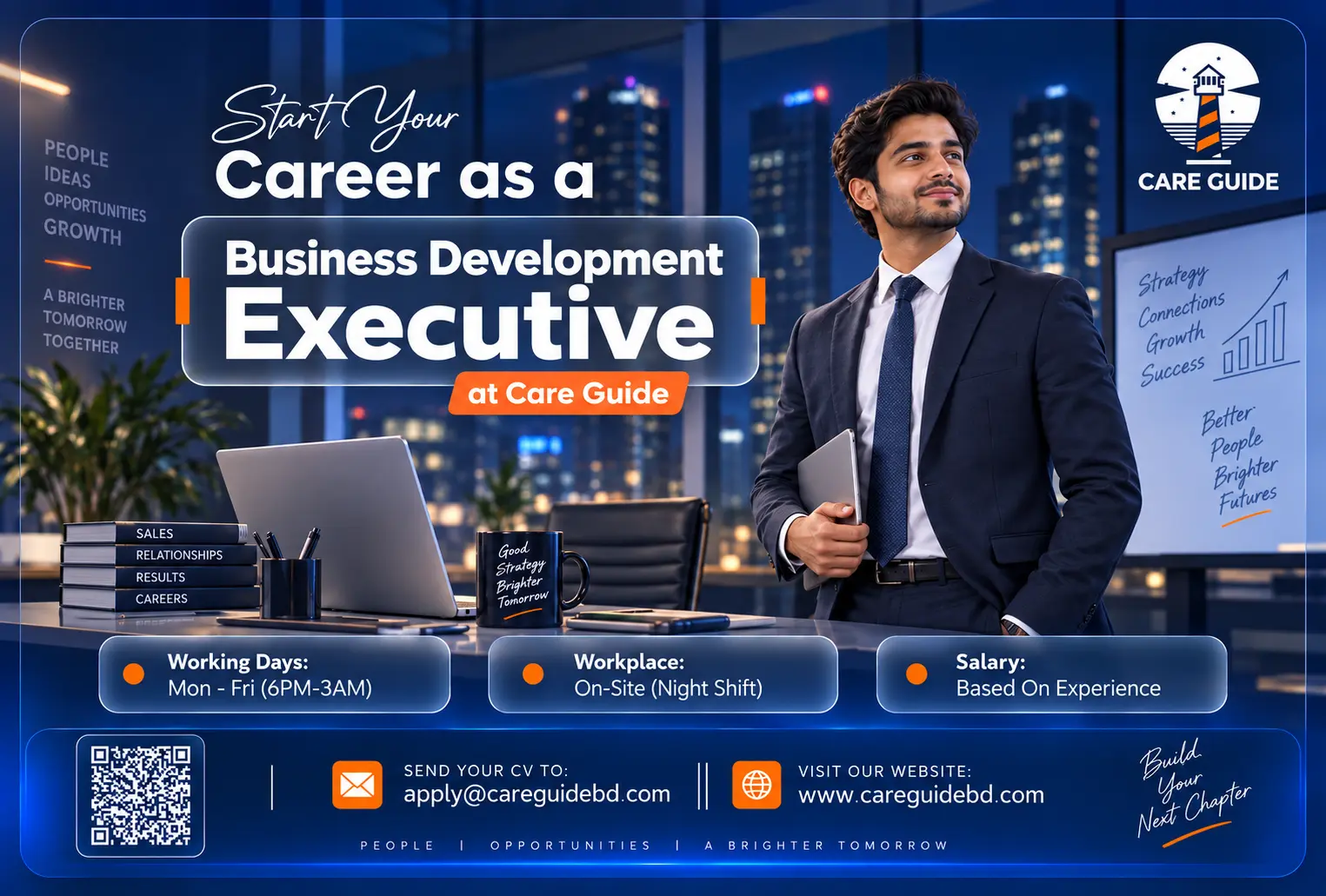 Start your career as a Business Development Executive at Care Guide