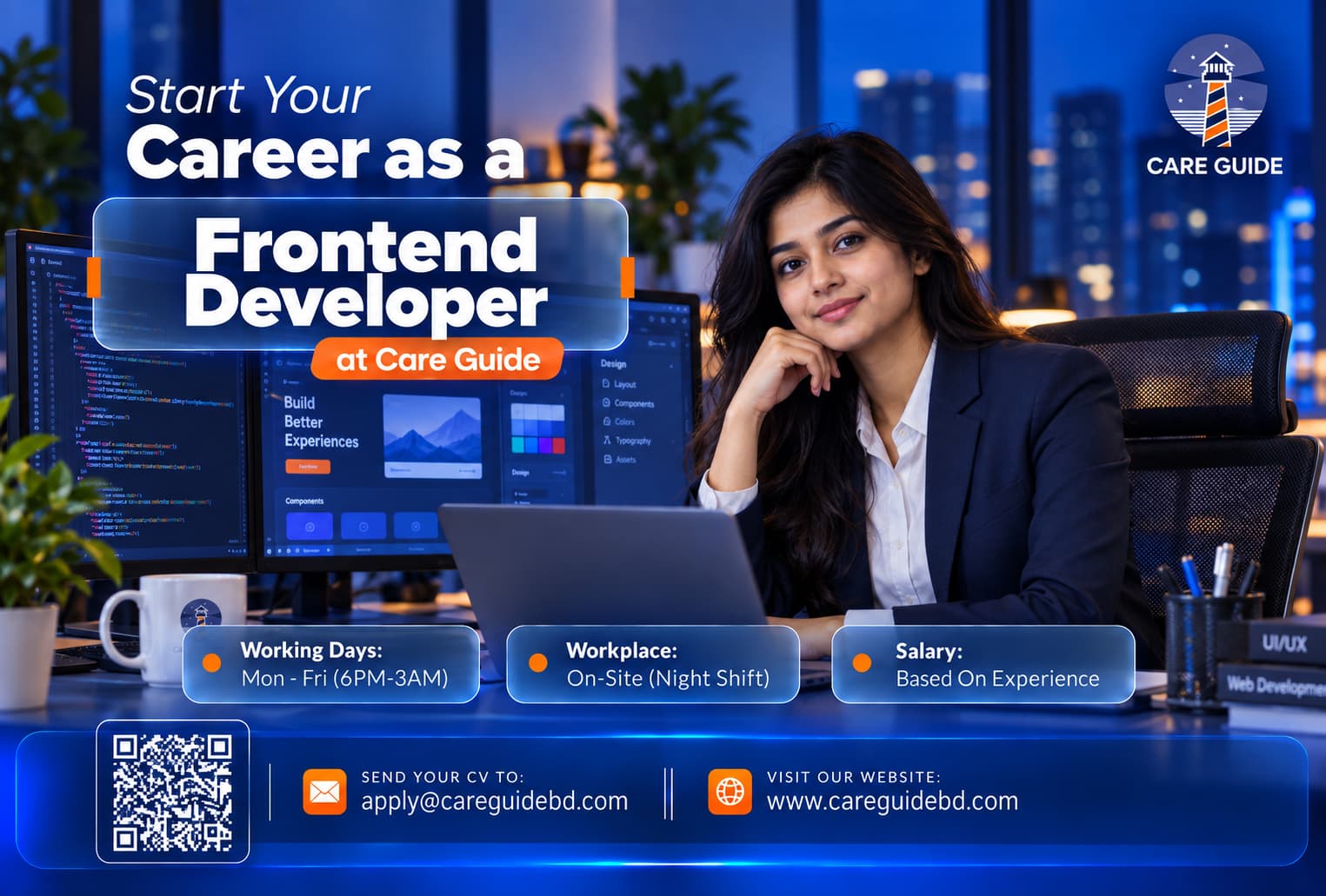 Start your career as a Frontend Developer at Care Guide